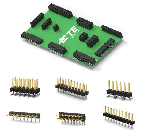 TE Connectivity introduces AMPMODU connectors with 2 mm centerlines for board signal transfers